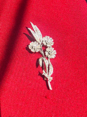 ANTIQUE EDWARDIAN DIAMOND Brooch