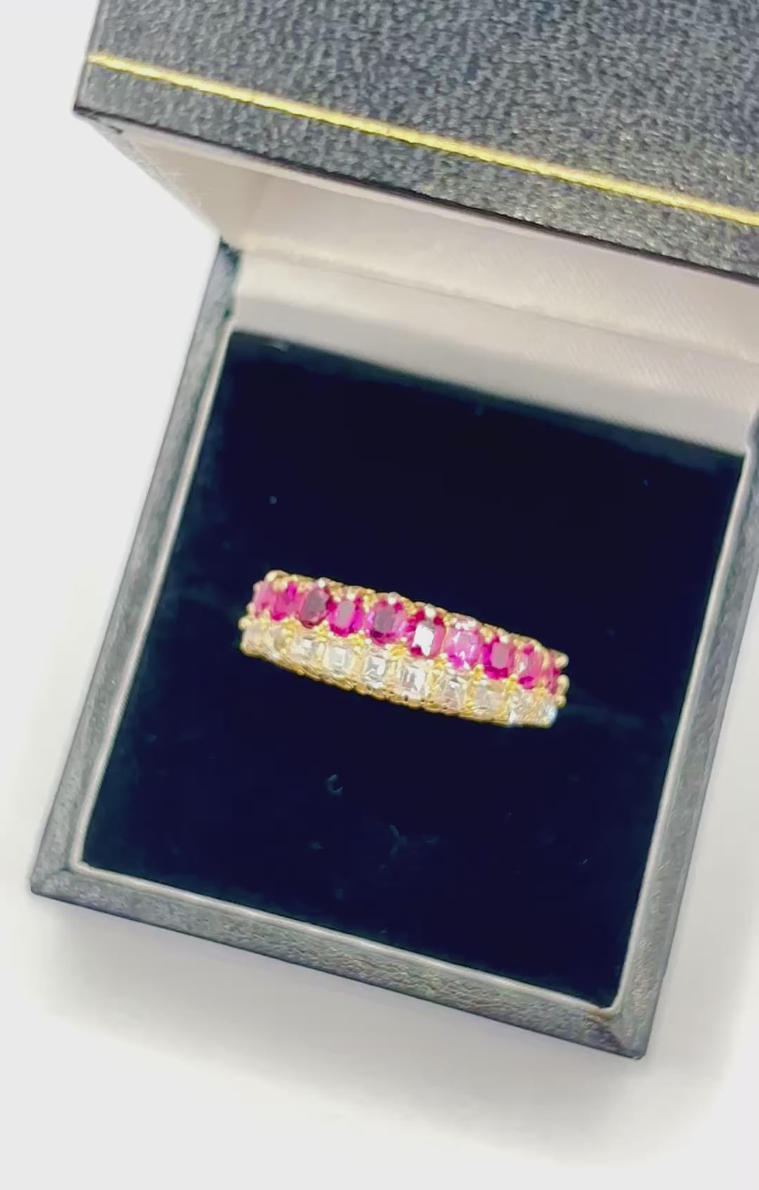 EARLY 20th CENTURY 18ct Gold, Diamond & Ruby Ring